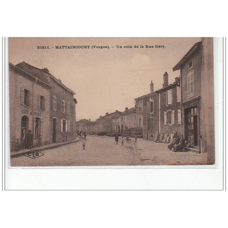 MATTAINCOURT - Un coin de la rue Géry - très bon état MATTAINCOURT - Un coin de la rue Géry - très bon état
