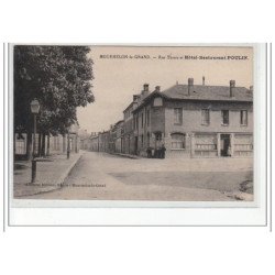 MOURMELON LE GRAND - Rue Thiers et Hôtel-Restaurant Poulin - très bon état