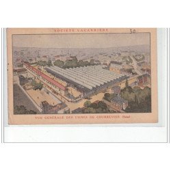 COURBEVOIE - Société Lacarrière- Vue générale des usines -  très bon état