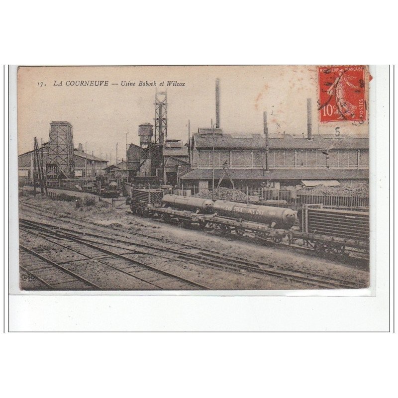 LA COURNEUVE - Usine Bobock et Wilcox - très bon état LA COURNEUVE - Usine Bobock et Wilcox - très bon état