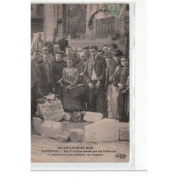 NARBONNE - Les Troubles du Midi - Les tumulus élevés par les habitants où sont tombés les victimes - très bon état