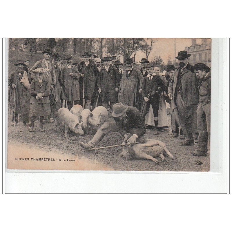 AVEYRON - Le Langueyeur - Scènes Champêtres - A la foire - très bon état