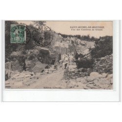 SAINT MICHEL DE MONTJOIE - Une des carrière de granit - très bon état