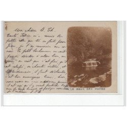 DOUBS - Le saut des Cuves - CARTE PHOTO - très bon état