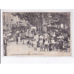 LA ROQUE-D'ANTHENON: marché aux cerises - très bon état