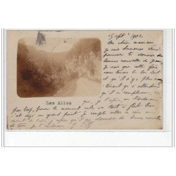 LES ALLOZ - CARTE PHOTO - très bon état