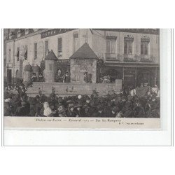 Chalon-sur-Saône - Carnaval 1912 - Sur les Remparts - très bon état