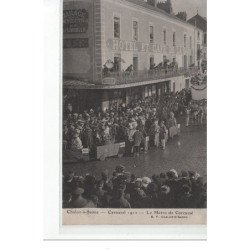 Chalon-sur-Saône - Carnaval 1912 - Le Métro de Corcassé - très bon état