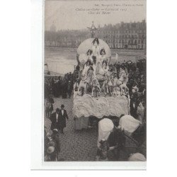 Chalon-sur-Saône - Carnaval 1913 - Le Char des Reines - très bon état