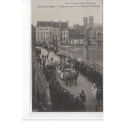 Chalon-sur-Saône - Carnaval 1914 - Le Marché St-Vincent - très bon état