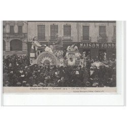 Chalon-sur-Saône - Carnaval 1914 - Les 100 Kilogs - très bon état