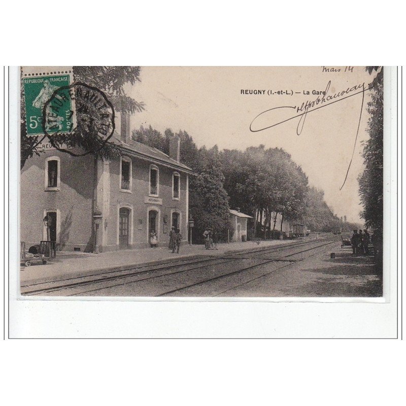 REUGNY - La Gare - très bon état