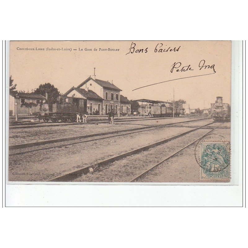 CHOUZE SUR LOIRE - La gare de Port-Boulet - très bon état