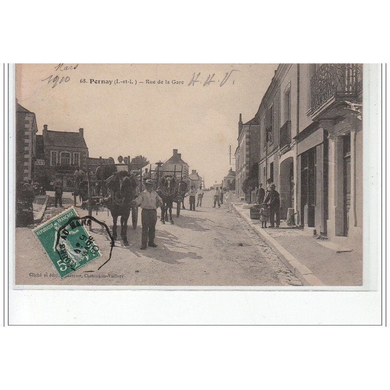 PERNAY - Rue de la Gare - très bon état