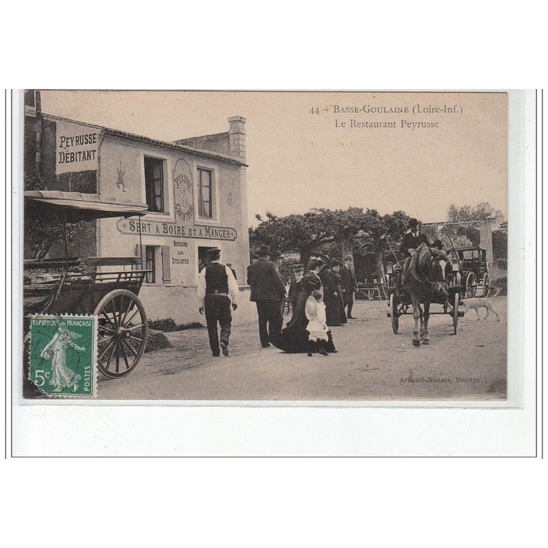 BASSE-GOULAINE - Le restaurant Peyrusse - très bon état