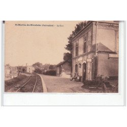 SAINT MARTIN DE BIENFAITE (chemin de fer - gare) - bon état