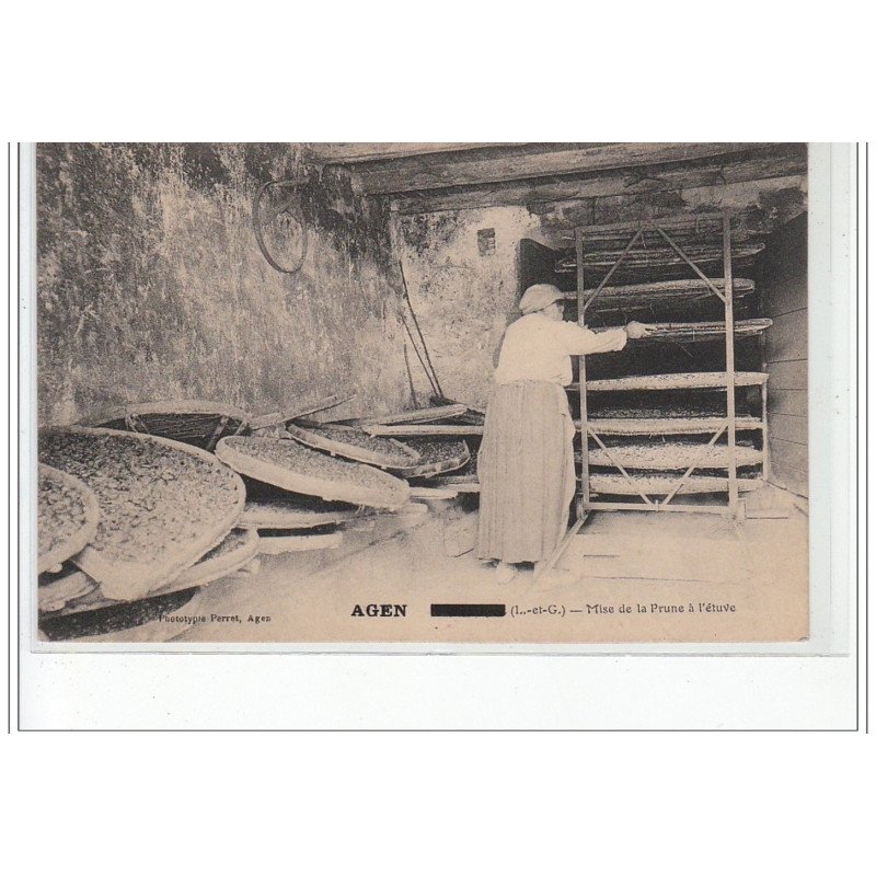 AGEN - Mise de la Prune à l'étuve - très bon état