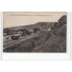 BEAULIEU SUR LAYON - Gare de Beaulieu-Saint-Lambert - très bon état