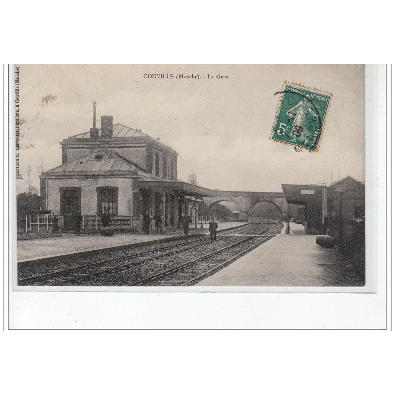 COUVILLE - La gare - très bon état