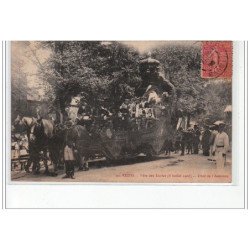 REIMS - Fête des Ecoles (8 juillet 1906) - char de l'Automne - très bon état