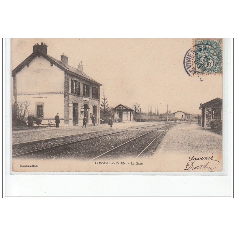 COSSE LE VIVIEN - La Gare - très bon état