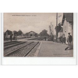 SAINT PIERRE LA COUR - La Gare - très bon état
