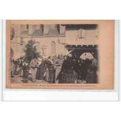 EAUZE : sortie de la messe le jour des Rameaux - très bon état