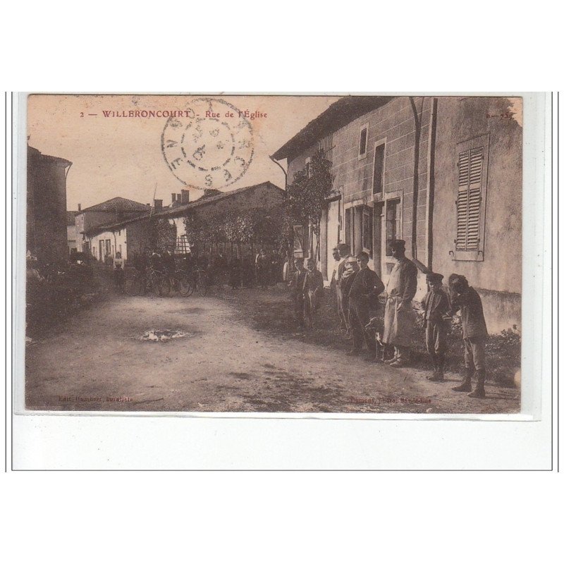 WILLBRONCOURT - Rue de l'Eglise - très bon état