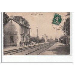 CHEVILLY : la gare - bon état (coins arrondis)