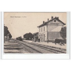 NEUVY SAUTOURS : la gare - très bon état