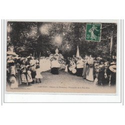 GARCHIZY - Château de Chamenay - Procession de la Fête Dieu - très bon état