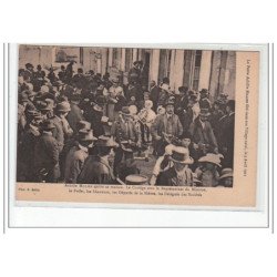 BEAUMONT LA FERRIERE - Achille Millien quitte sa maison - le cortège - très bon état