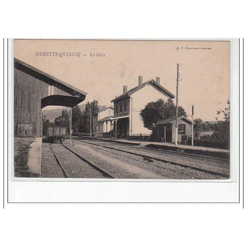 DURETTE QUINCIE - La Gare - très bon état