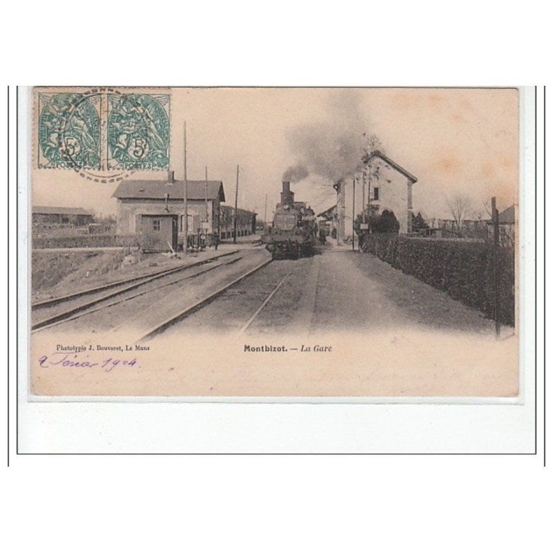 MONTBIZOT - La gare - très bon état