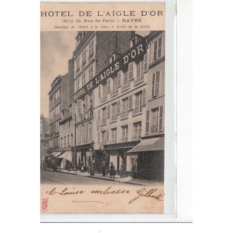 LE HAVRE - Hôtel de l'Aigle d'Or - très bon état