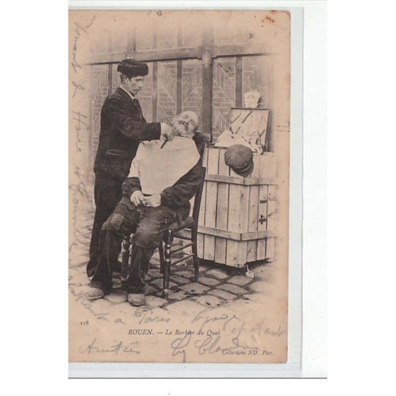 ROUEN - Le barbier du quai - très bon état