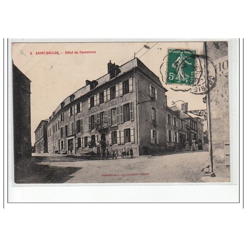 SAINT SAULGE - Hôtel du Commerce - état
