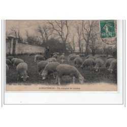 LONGPERRIER - Un troupeau de mouton - très bon état