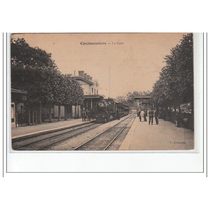 COULOMMIERS - La Gare - très bon état