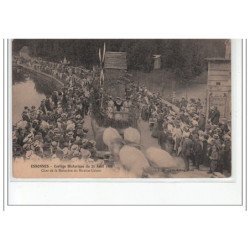ESSONNES - Cortège Historique du 21 Août 1910: char de la Meunière du Moulin Galant - très bon état