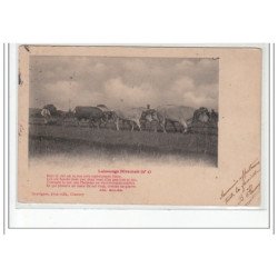 LABOURAGE NIVERNAIS - Poème Achille Miliien - très bon état