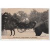 LYON : mai 1907 - voyage présidentiel (Lot de 18 cartes postales anciennes sur soie) - très bon état