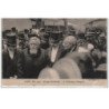 LYON : mai 1907 - voyage présidentiel (Lot de 18 cartes postales anciennes sur soie) - très bon état