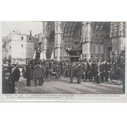 TOURS : série complète de 12 cartes postales - obsèques du lieutenant Jacques ROZE (militaire du 2ème Spahis tué au comb