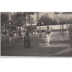 CASTELNAUDARY : lot de 8 cartes photo """"fêtes de gymnastique"""" vers 1910 - très bon état