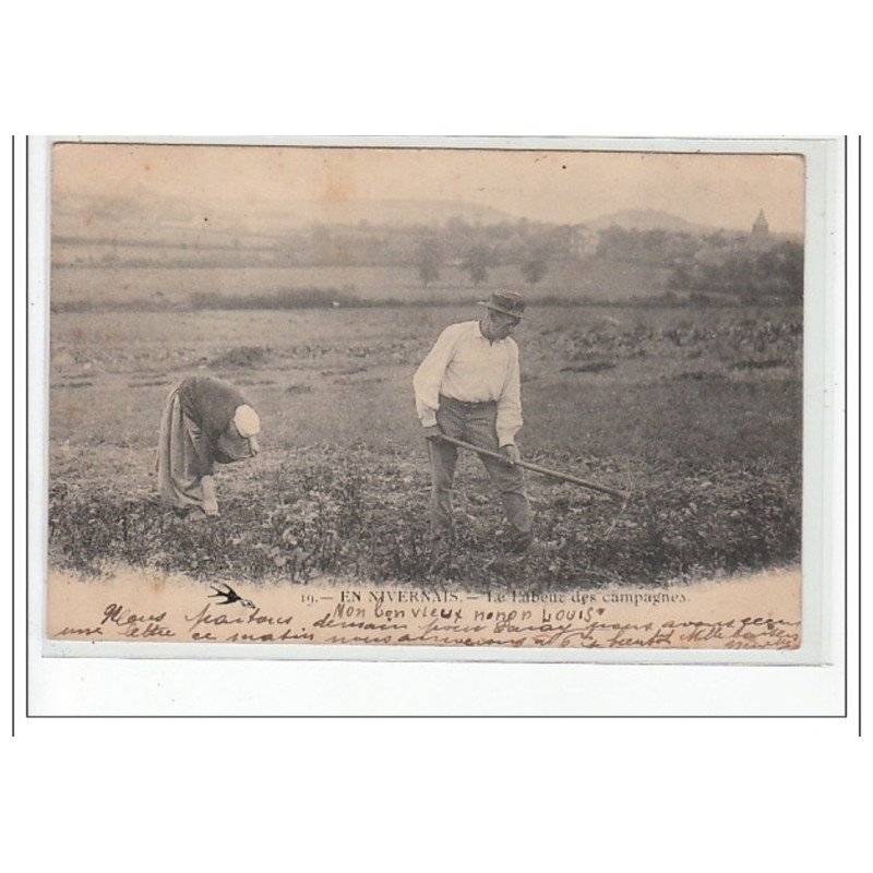 EN NIVERNAIS - Le labeur des Campagnes - très bon état