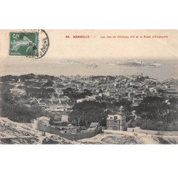 MARSEILLE - Les Iles du Château d'If et la Rade d'Endoume - très bon état