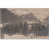 EAUX-BONNES : février 1909 - le Roi d'Espagne au concours de ski - Très bon état