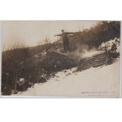 EAUX-BONNES : février 1909 - le Roi d'Espagne au concours de ski - Très bon état