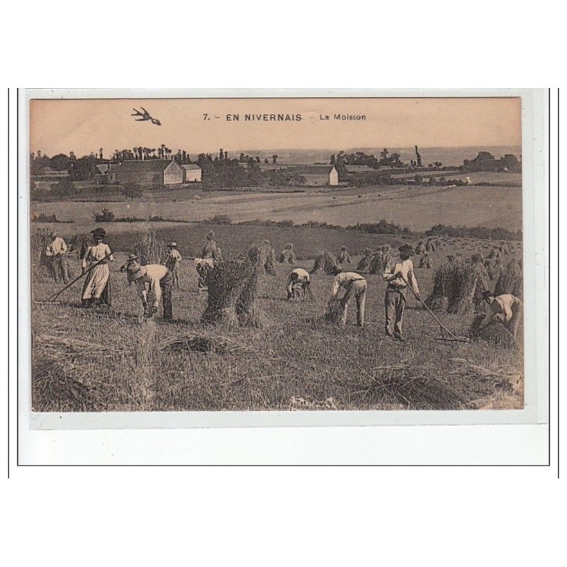 EN NIVERNAIS - La moisson - très bon état